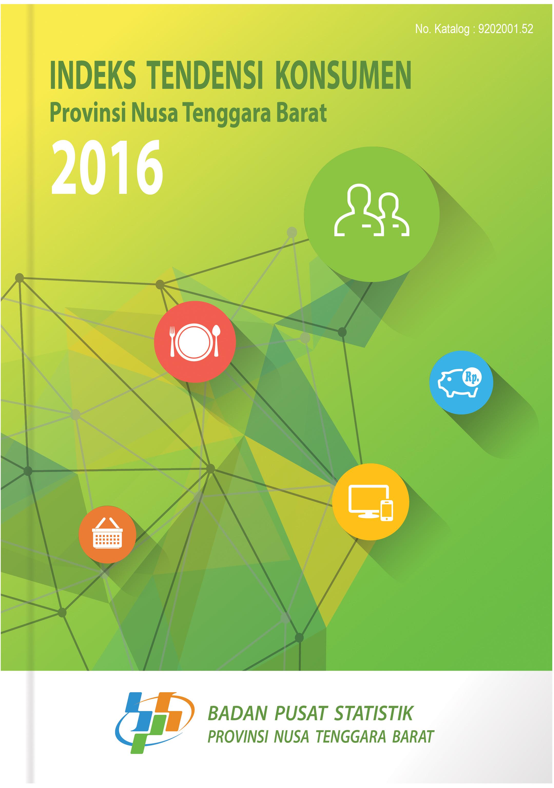 Consumer Tendency Index of Nusa Tenggara Barat Province 2016