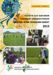 Statistics Tools And Agricultural Machinery Plant Food Nusa Tenggara Barat Province 2013