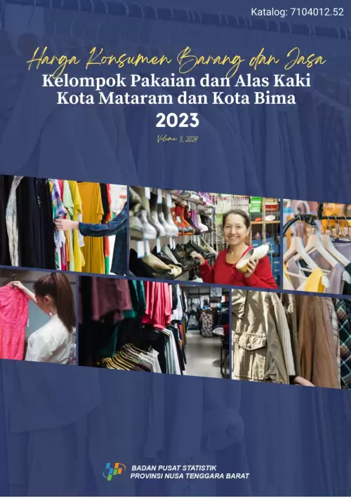 Harga Konsumen Barang dan Jasa Kelompok Pakaian dan Alas Kaki Kota Mataram dan Kota Bima 2023